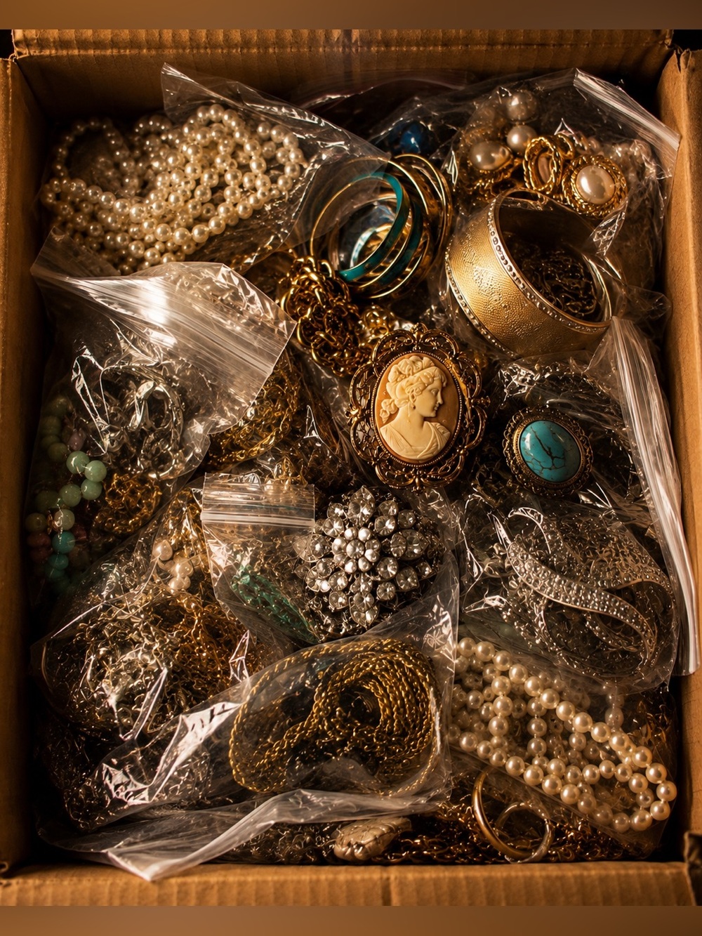 🚨 5 LB 3-Way Jewelry Lot | Tangled + Curated + Organic Pull | Reseller - Picture 10 of 15
